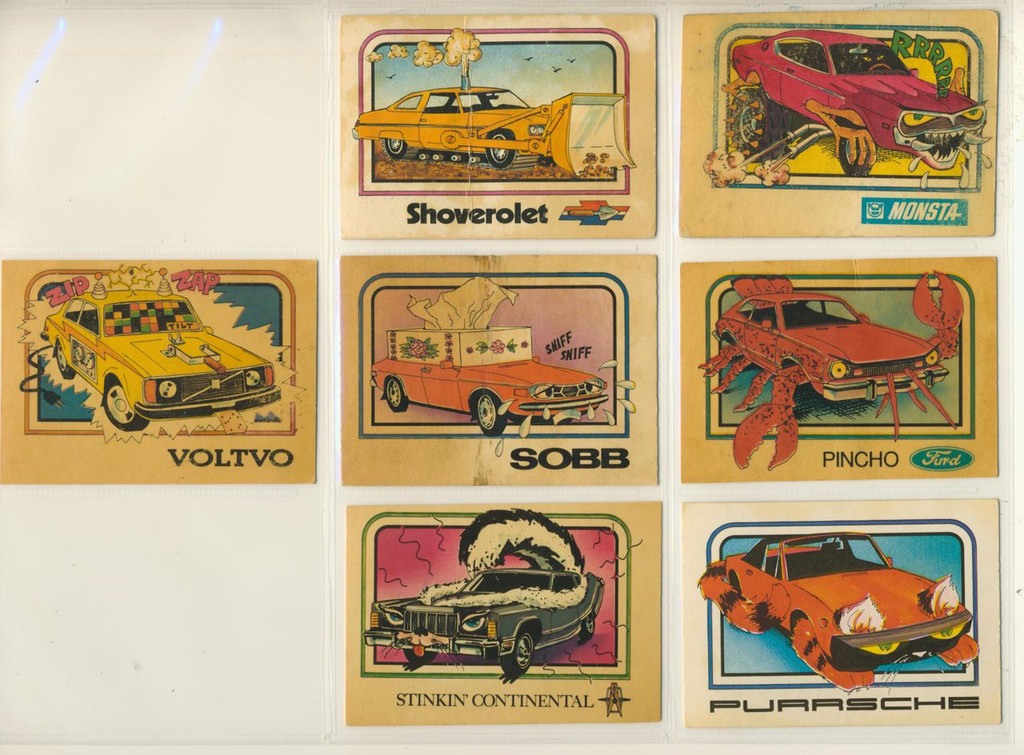 1976 ITT C.B.C. Funny Cars Lot 16 Low Grade   #*