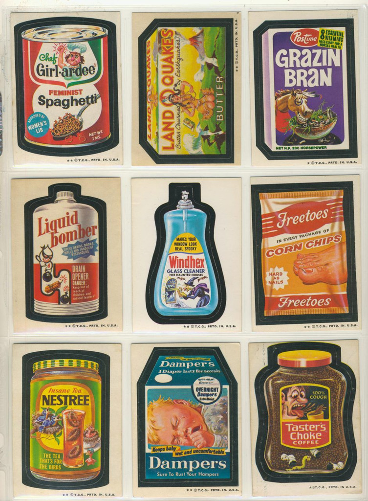 1973-77 Wacky Packages Series 4 Set 30/9   #*set1774