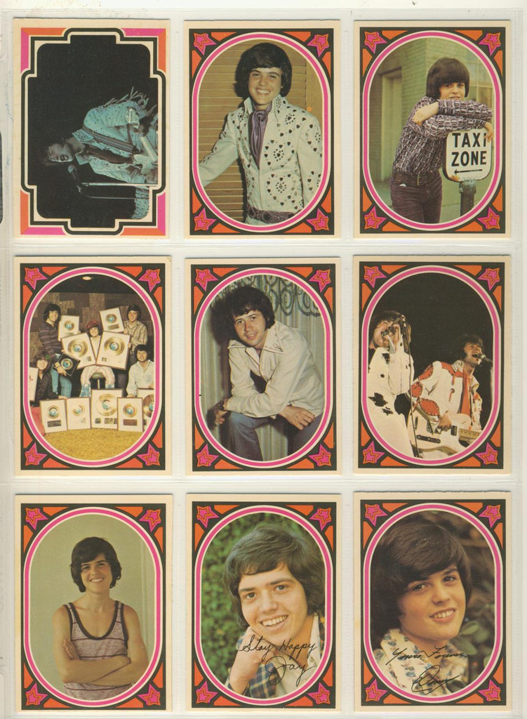 1973 Donruss The Osmonds Set 66   #*box24