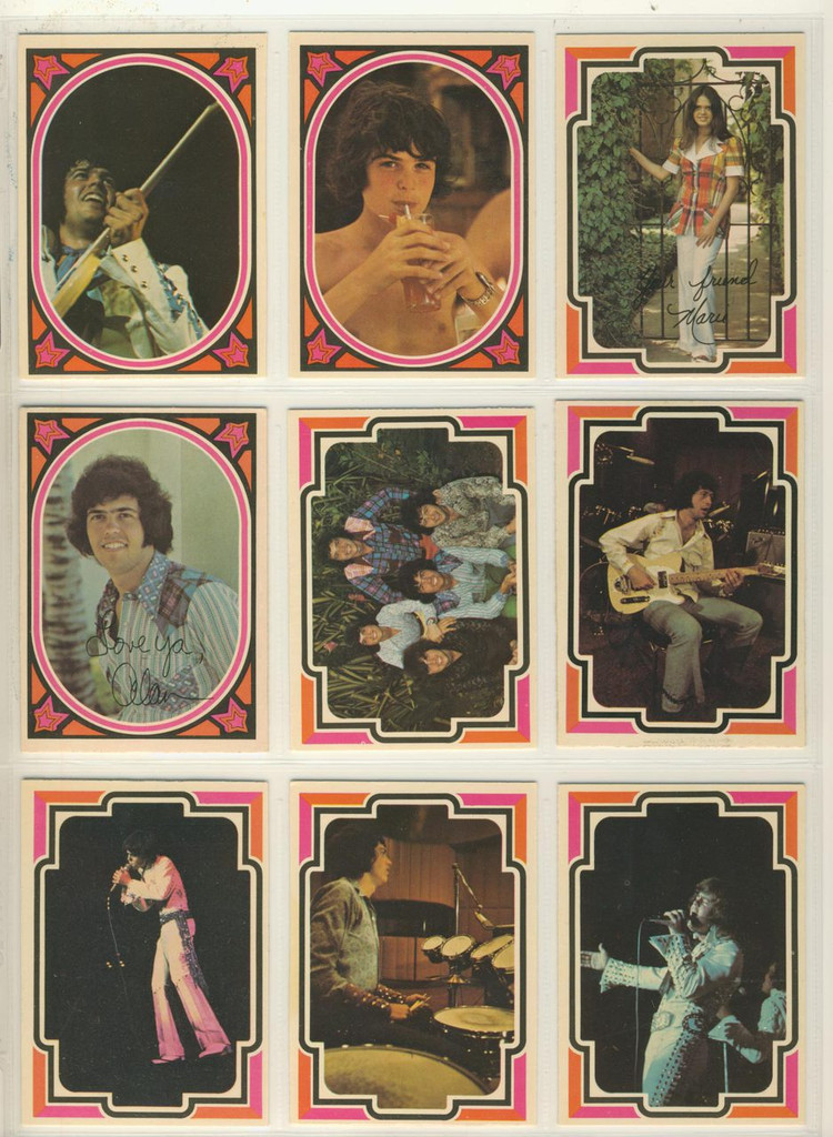 1973 Donruss The Osmonds Set 66   #*box24