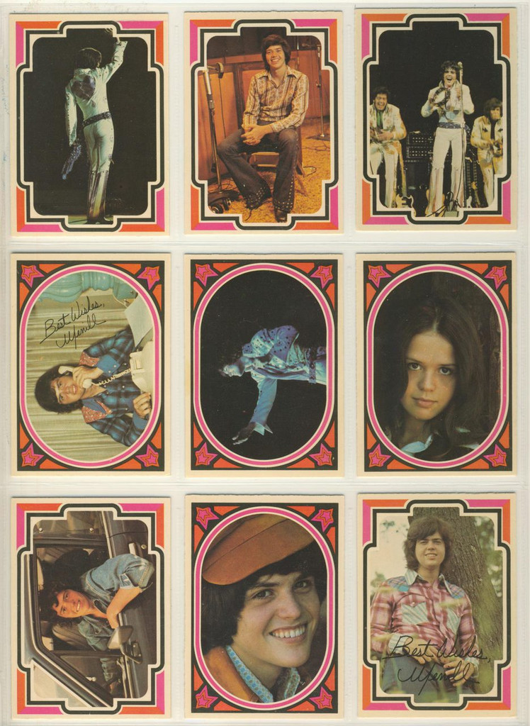 1973 Donruss The Osmonds Set 66   #*box24