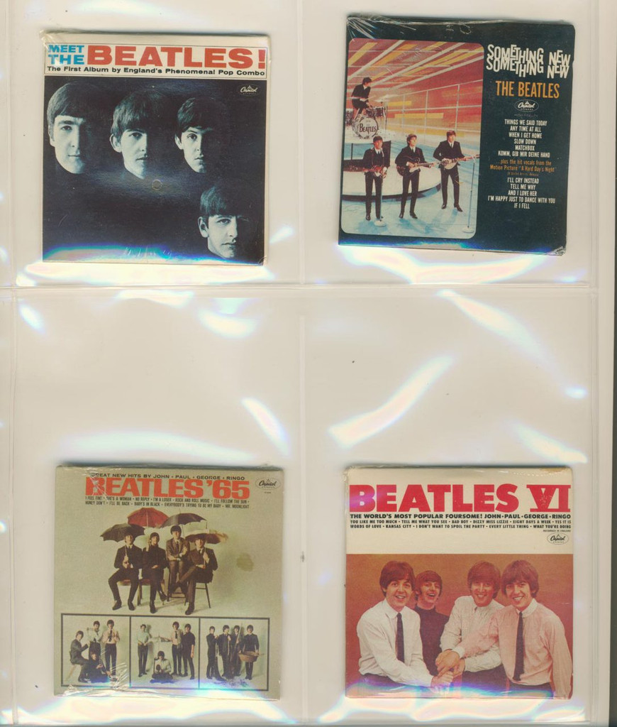 1980's The Beatles Miniature Album Collection Set 16  #*