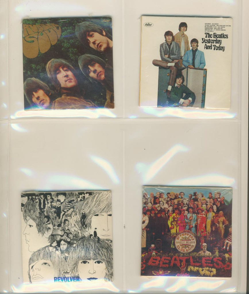 1980's The Beatles Miniature Album Collection Set 16  #*