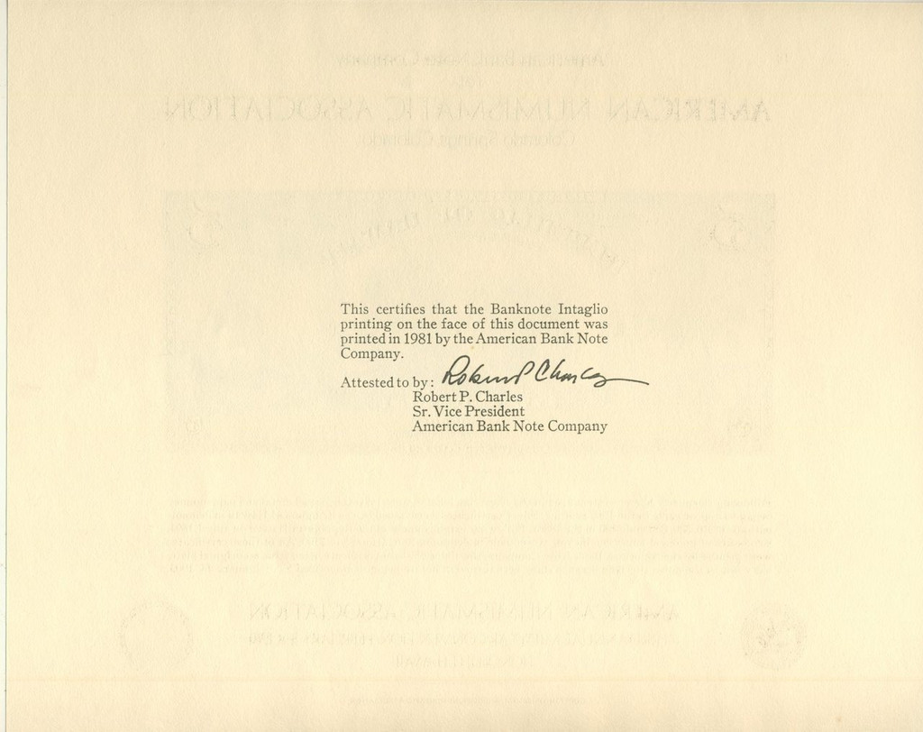 1981 Bureau Of Engraving & Printing 1894 $5 Republic Of Hawaii SO14  #*