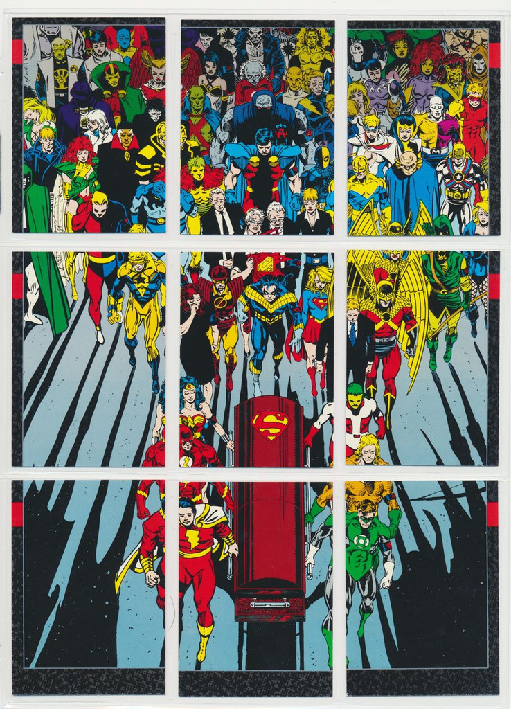 1992 Skybox Doomday The Death Of Superman Set 90 + 4 Sub Sets Total 106  #*