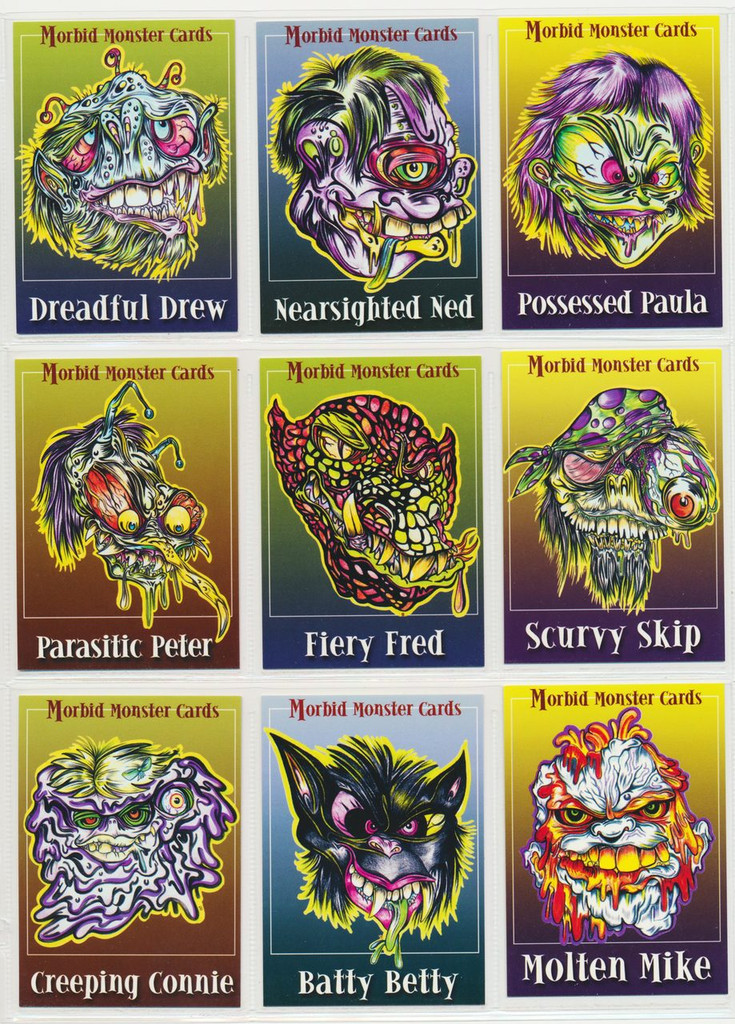 1999 Morbid Monster Cards  Set 45   #*