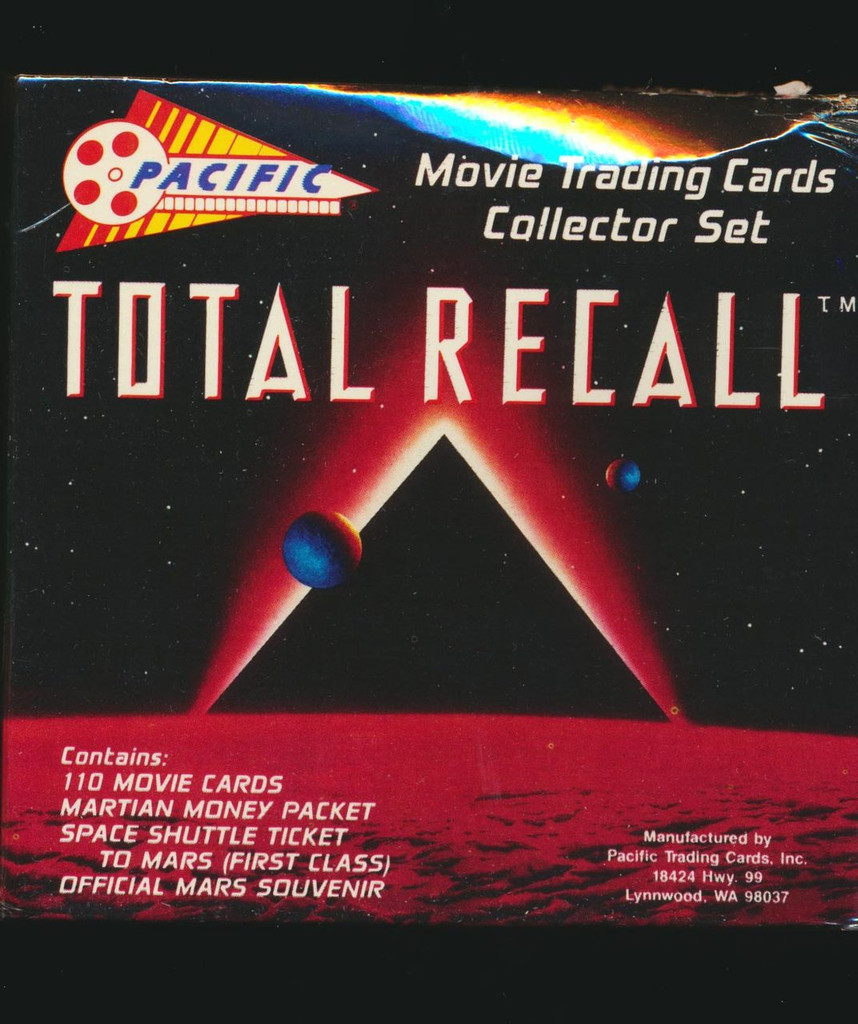 19Pacific90  Total Recall Factory Set   Set 110  #*