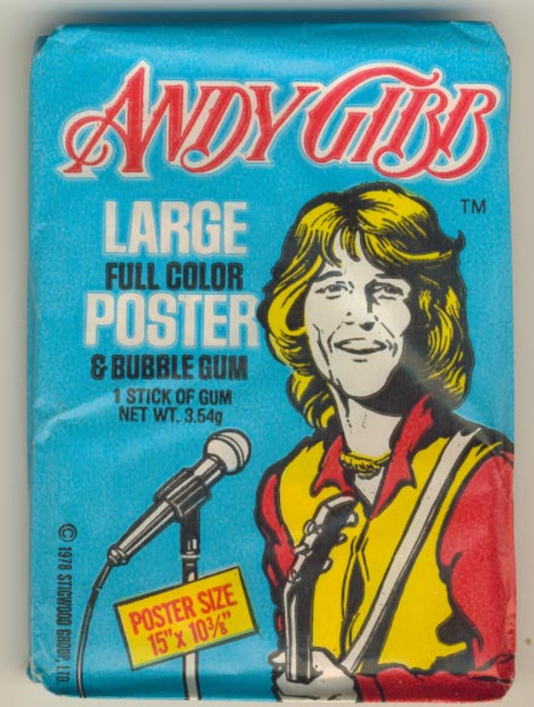 1978 Donruss Andy Gibbs "Large Posters" Wax Pack  #*