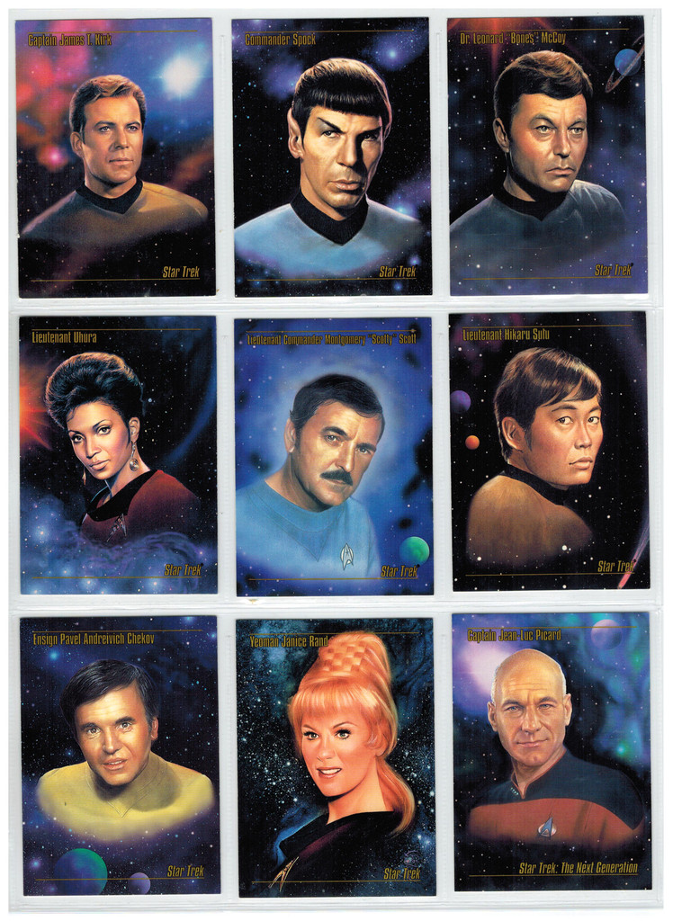 1993 Skybox Edition Master Series Star Trek  Set  90   #*
