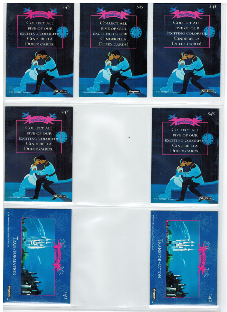 1995 Skybox  Cinderella Base Set 90/12/9/5/2 Chase Sets   #*