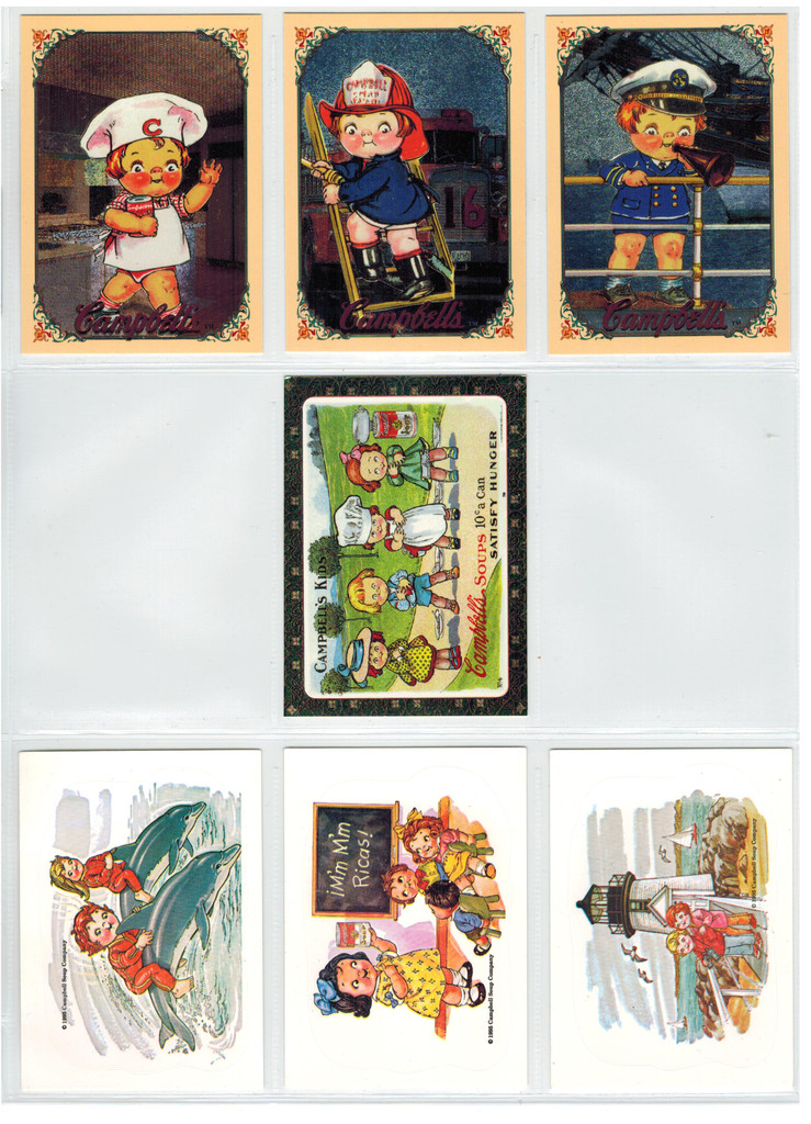 1995 Collect A Card The Campbell Collection A Set 72+6+3+1   #*