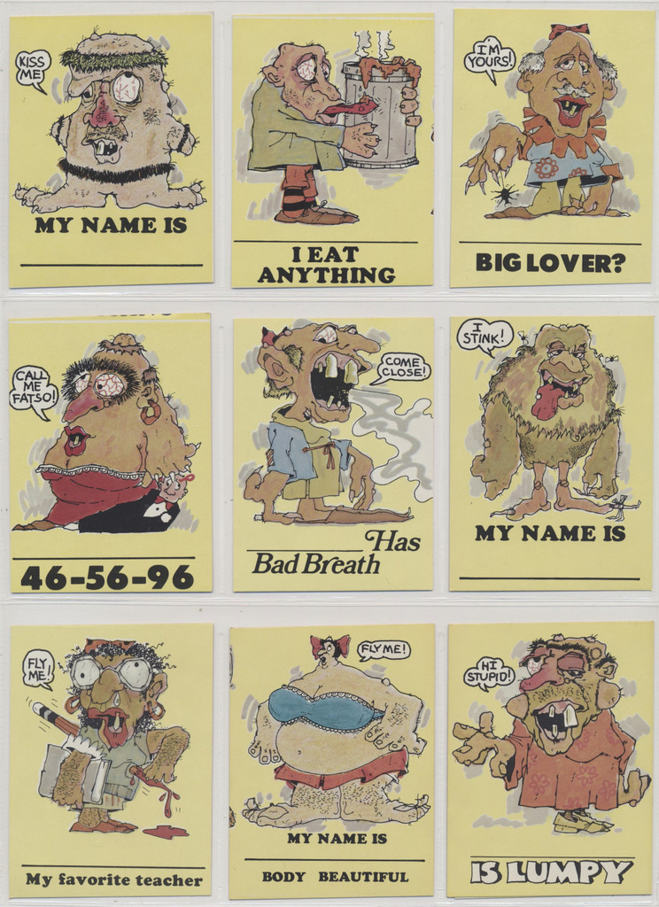 1978 Fleer Beautiful People Lot of 20/50 Plus 3/14 Subset cards  #*33284