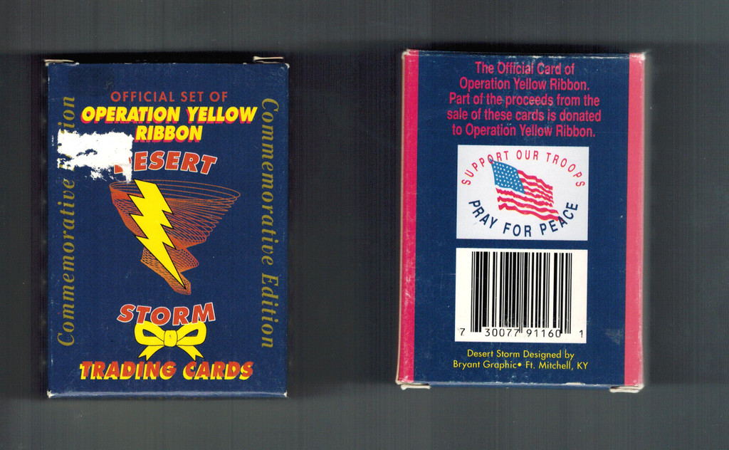 1991 Desert Storm Operation Yellow Ribbon Factory Complete Box Set Commemorative Set 60  #*