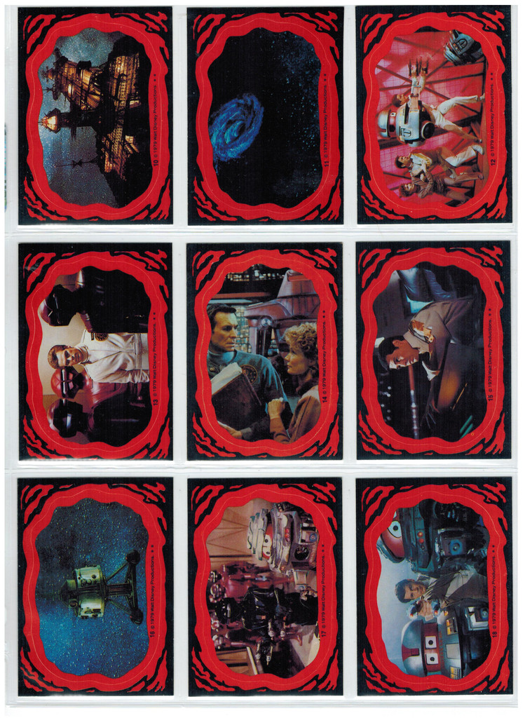 1979 Topps Black Hole Sticker Set 22  #*sku33688