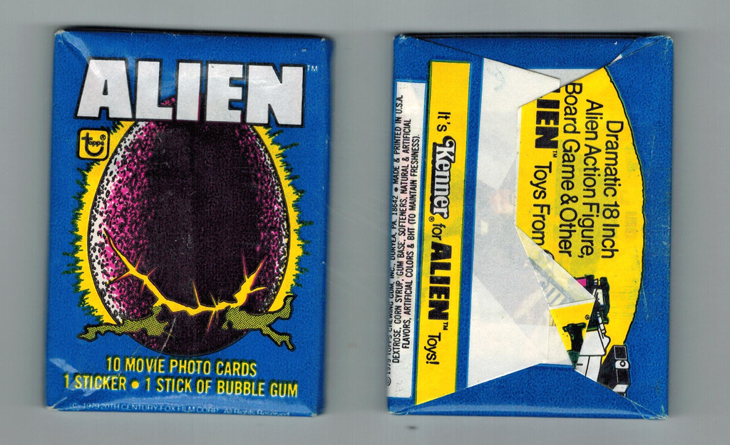 1979 Topps Alien Lot Of 2 Wax Packs  #*sku33795