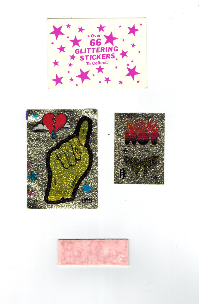 1984 Fleer Michael Jackson Glitter Gloves Unopened 4 Different Wrappers  #*