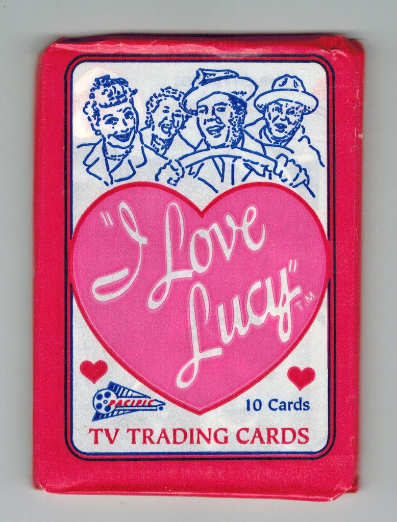 1991 Pacific  I Love Lucy Unopened Lot 3 Wax Packs  #*