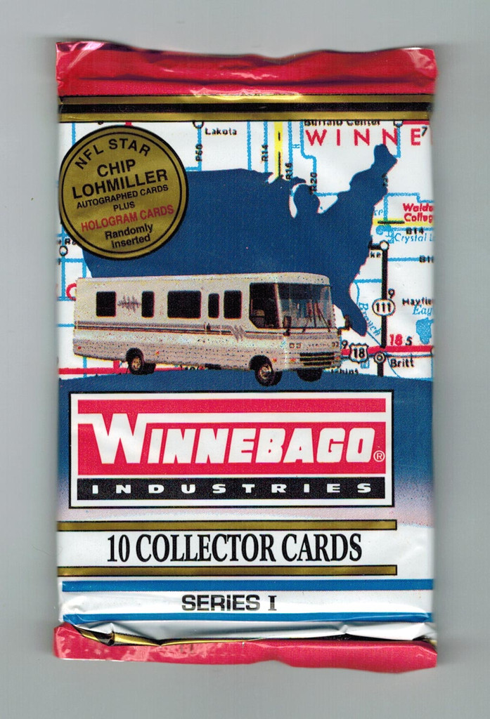 1994 Winnebago Industries Series 1 Unopened Lot Of 3 Wax Packs  #*