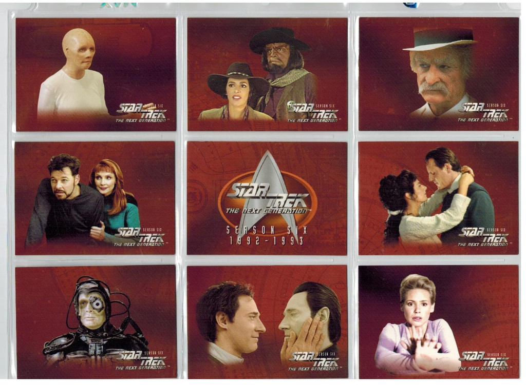 1997 Skybox Star Trek The Next Generation 6th Series  Set 108 From 529 to 636   #*