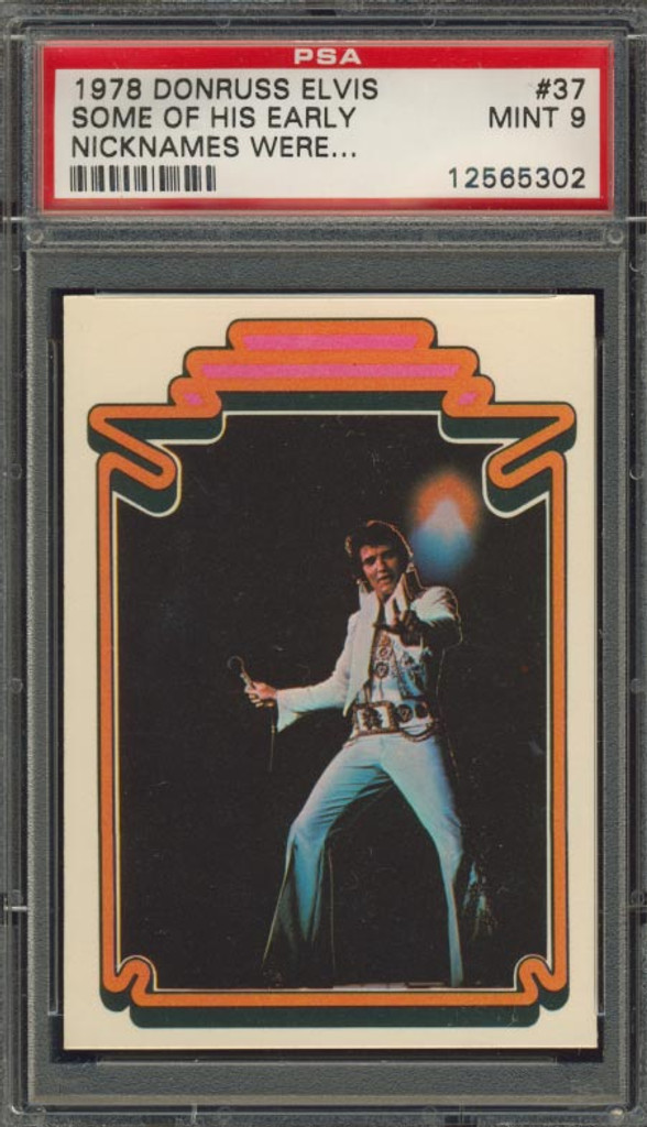 1978 ELVIS #37 SOME OF HIS EARLY.. PSA 9 MINT   #*