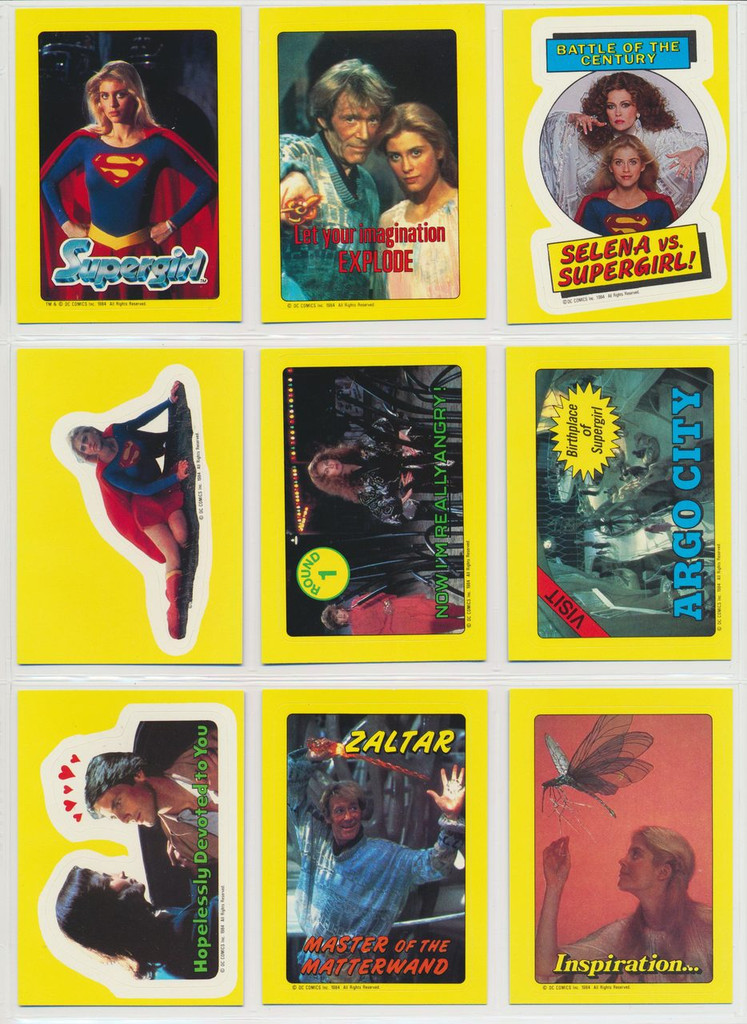 1984 Topps Supergirl Set 44   #*