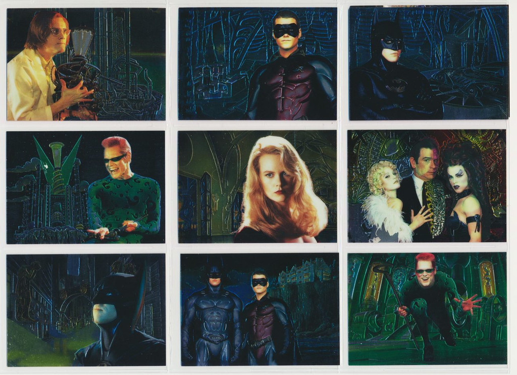 1995 Fleer Ultra Batman Forever Animaction Set 10   #*