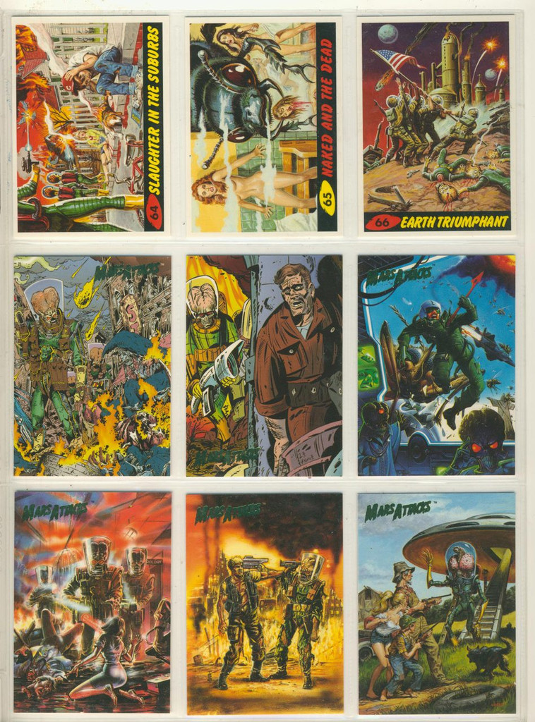 1994 Topps Mars Attack Archives Set 100   #*