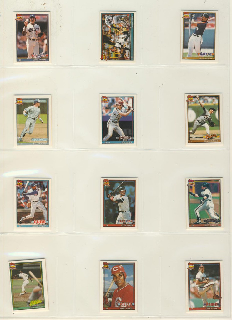 1990 Cracker Jacks Baseball Mini Set 2nd Series 36   #*