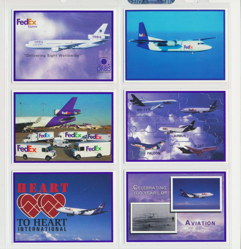 2003 Fed-Ex Planes Set 15   #*