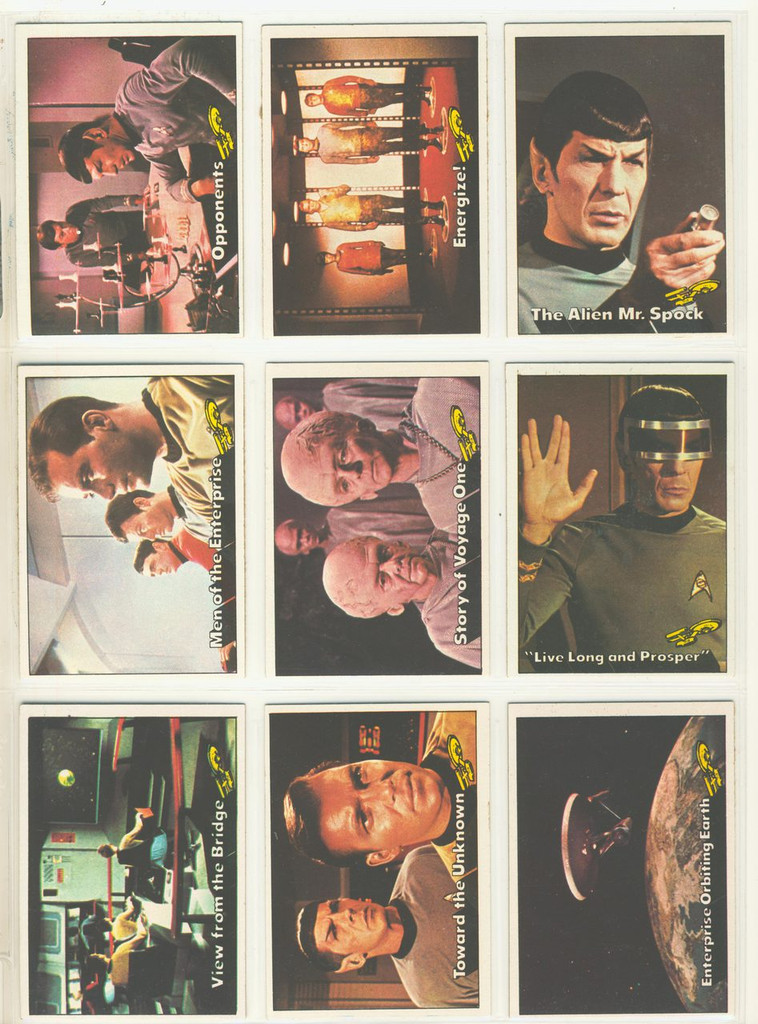 1976 Topps Star Trek Set 88/22    #*21box17985