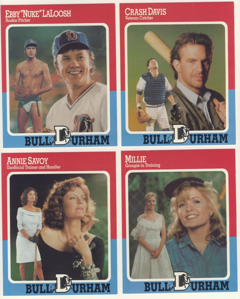 1988 Orion Pictures Bull Durham Set 4   #*