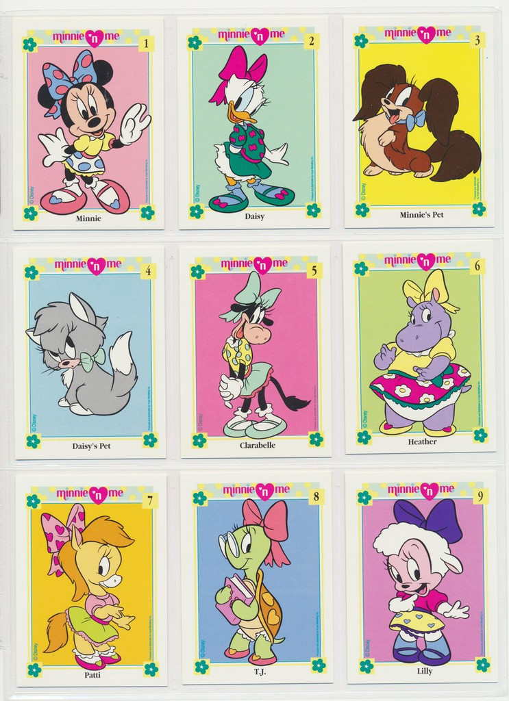 1991 Impel Minnie'n Me Set 160    #*