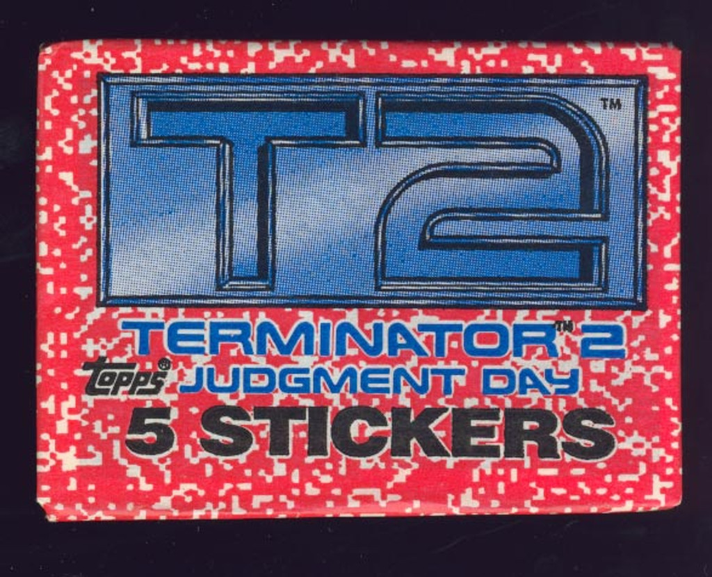 1991 Topps Terminators 2 Judgement Day Unopened 2 Wax Pack  #*sku23344