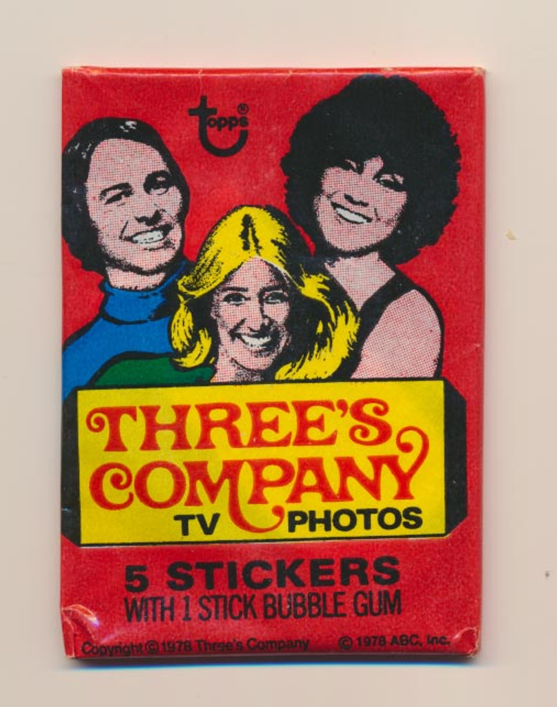 1978 Topps Three's Company Wax Pack  #*sku23345