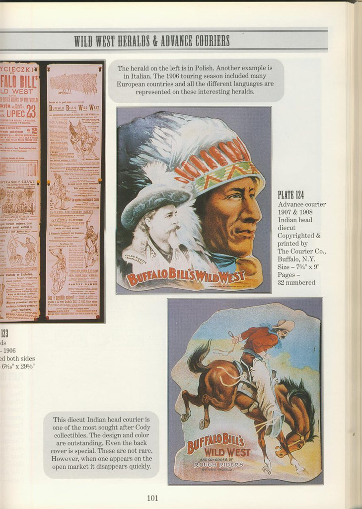 1998 W. F. Cody BUFFALO BILL Collectors Guide With Values (271 Pages)  #*