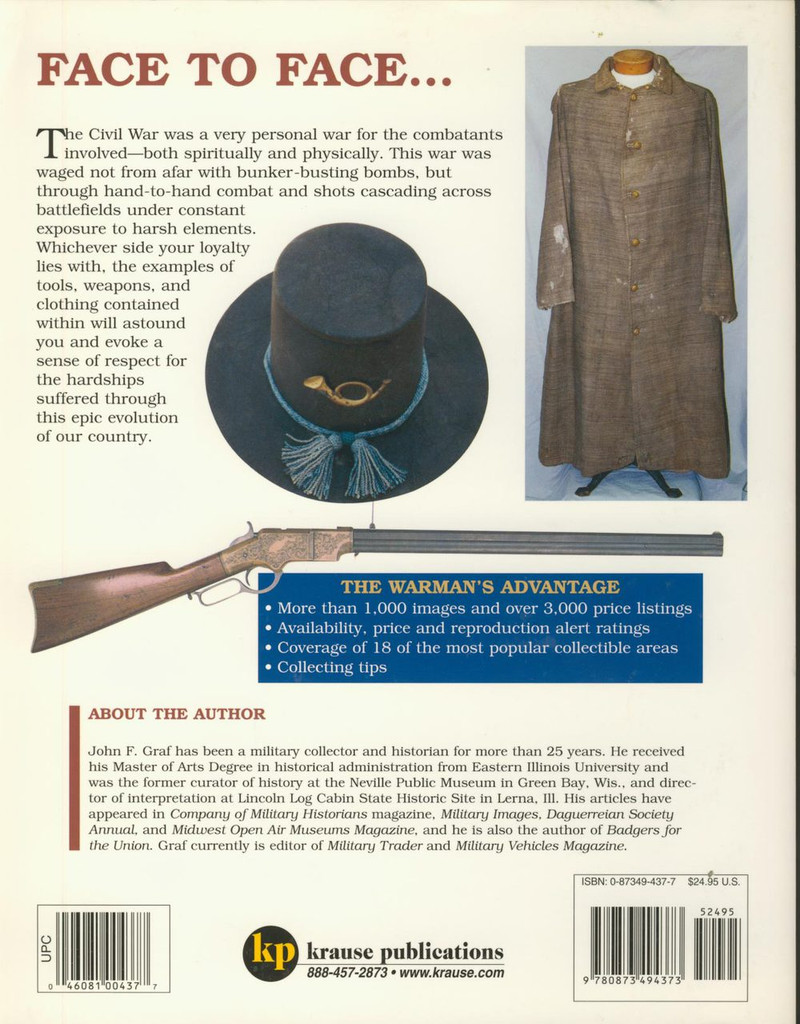 2003 Warmans Civil War Collectibles (517 Pages)  #*