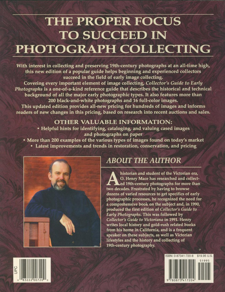 1999 Collectors Guide To Early Photographs (214 Pages)  #*