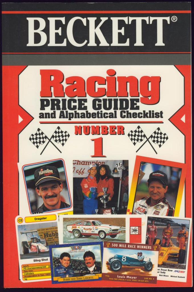 1996 Racing Price Guide by Beckett (First Edition) (400 Pages)  #*