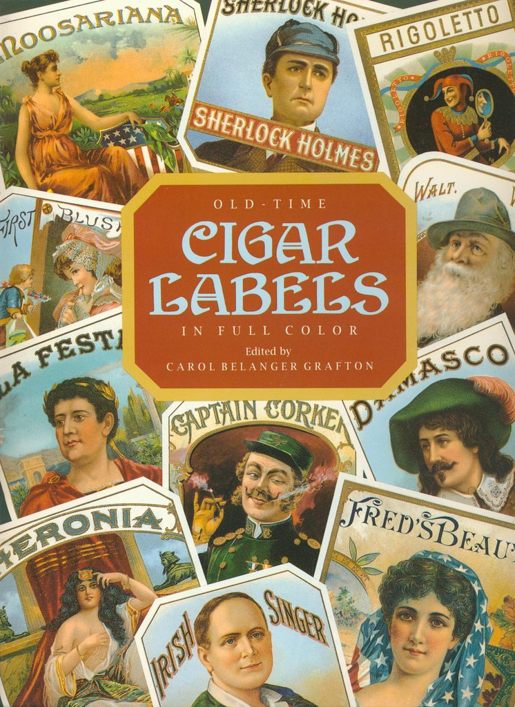 1996 Old Time Cigar Labels In Full Color 24 Pages  #*