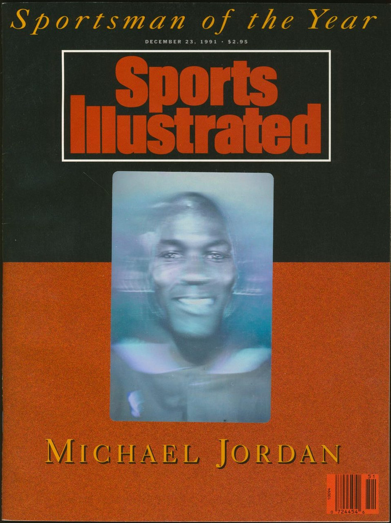 1991 Michael Jordan Sport Illustrated (Sportman Of The Year)  #*