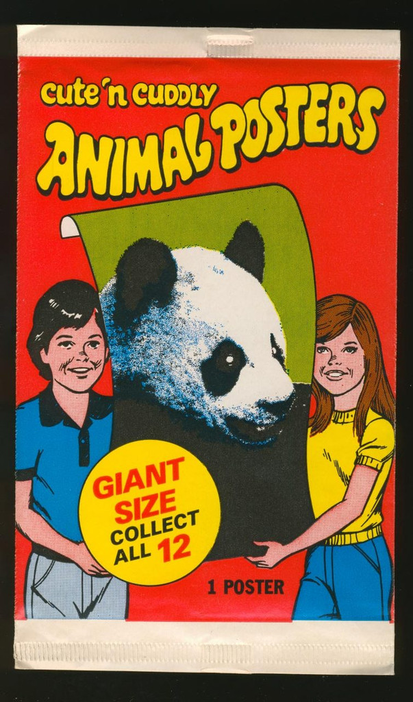 1981 TOPPS ANIMAL POSTERS 24 WAX PACKS  #*