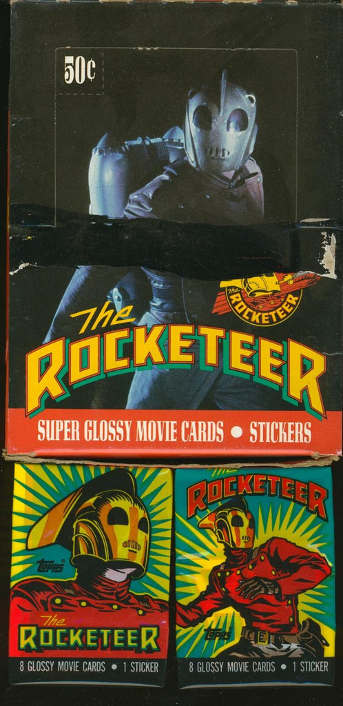 1991 TOPPS ROCKETEER (36) WAX PACKS WAX BOX  #*