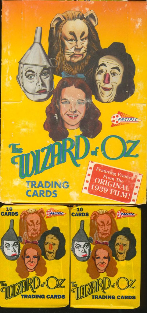 1990 PACIFIC WIZZARD OF OZ  (36) WAX PACKS WAX BOX   #*2982