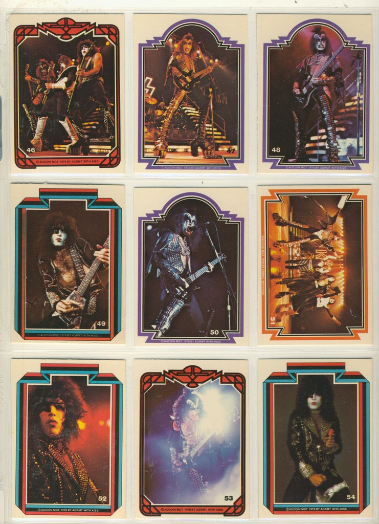 1978 Donruss Series 1 Kiss  Set 66   #sku3282*