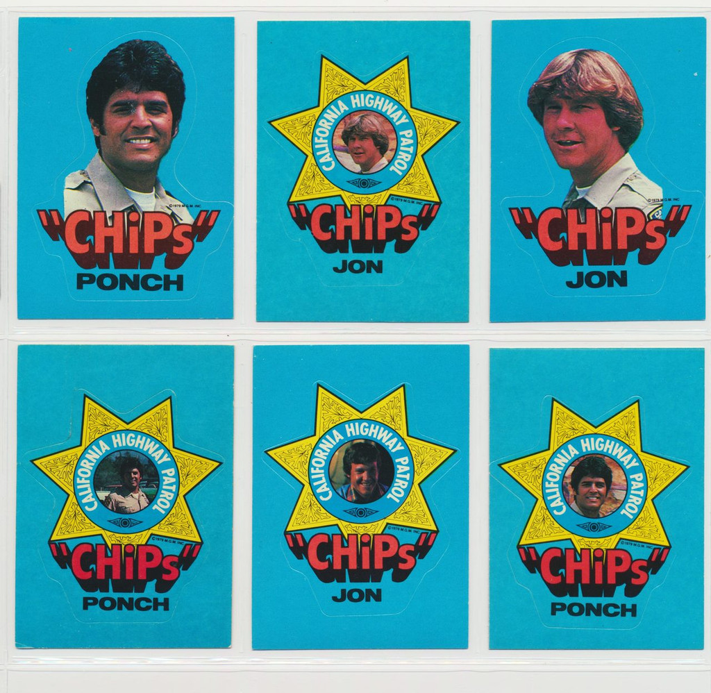 1977 Donruss  C.H.I.P.S. Set 66/6   #*