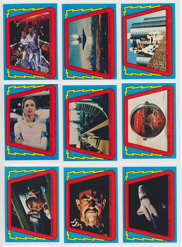 1979 Topps Buck Rogers Set 88/22   #*