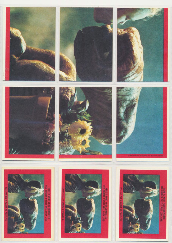1982 Topps E.T. (Extra-Terrestrial)  Set 87/12  #*