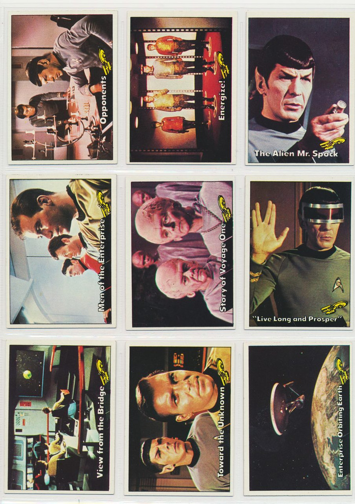 1976 Topps Star Trek Set 88 NO STICKERS   #*21box17985a