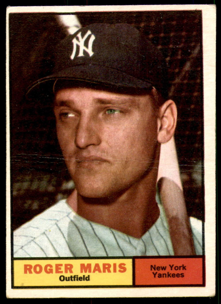 1961 Topps #2 Roger Maris Very Good  ID: 225096