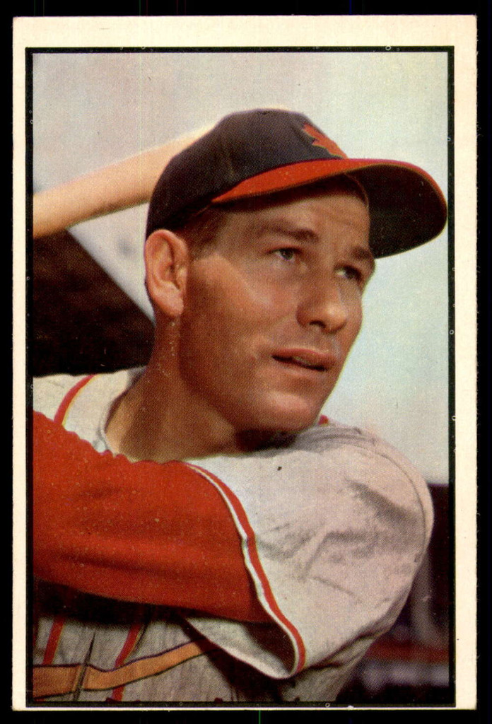 1953 Bowman Color #85 Solly Hemus Excellent+  ID: 253069